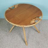 Rattan coffee table