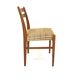 Set of 6 Scandinavian beech chairs, Sweden, 1960