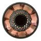 Rare Bente Jessen Ceramic Wall lamp for BJ Ceramics Denmark, ca 1970s.