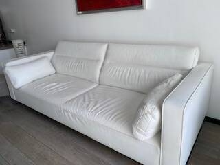 White leather sofa - Ligne Roset