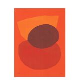 Duo of abstract paintings 30x40cm signed Eawy