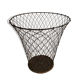 Woven yarn paper basket, office accessory