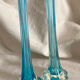 Pair of blown glass soliflore vases, 1960s