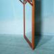 Danish teak mirror with shelf for hats from the 1960s.