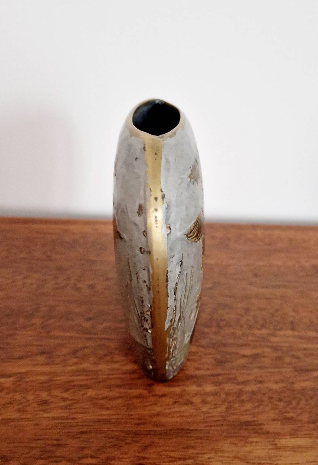 Brass cloisonné vase 1900