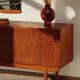 Enfilade vintage Nathan en teck (183cm) – style scandinave