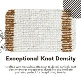 Handmade Berber rug in pure wool 3x2 m