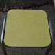 Yellow formica stool