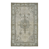 Tapis vintage en laine surteinte sculpté à la main 173 cm x 272 cm