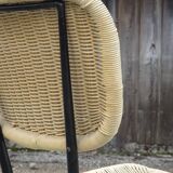 Chair model France, creation and edition Rougier around 1956.