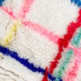 Azilal Moroccan Berber rug with colorful patterns 2.1x1.60m