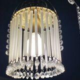 Duo of tassel chandeliers