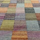 Handmade checkered kilim