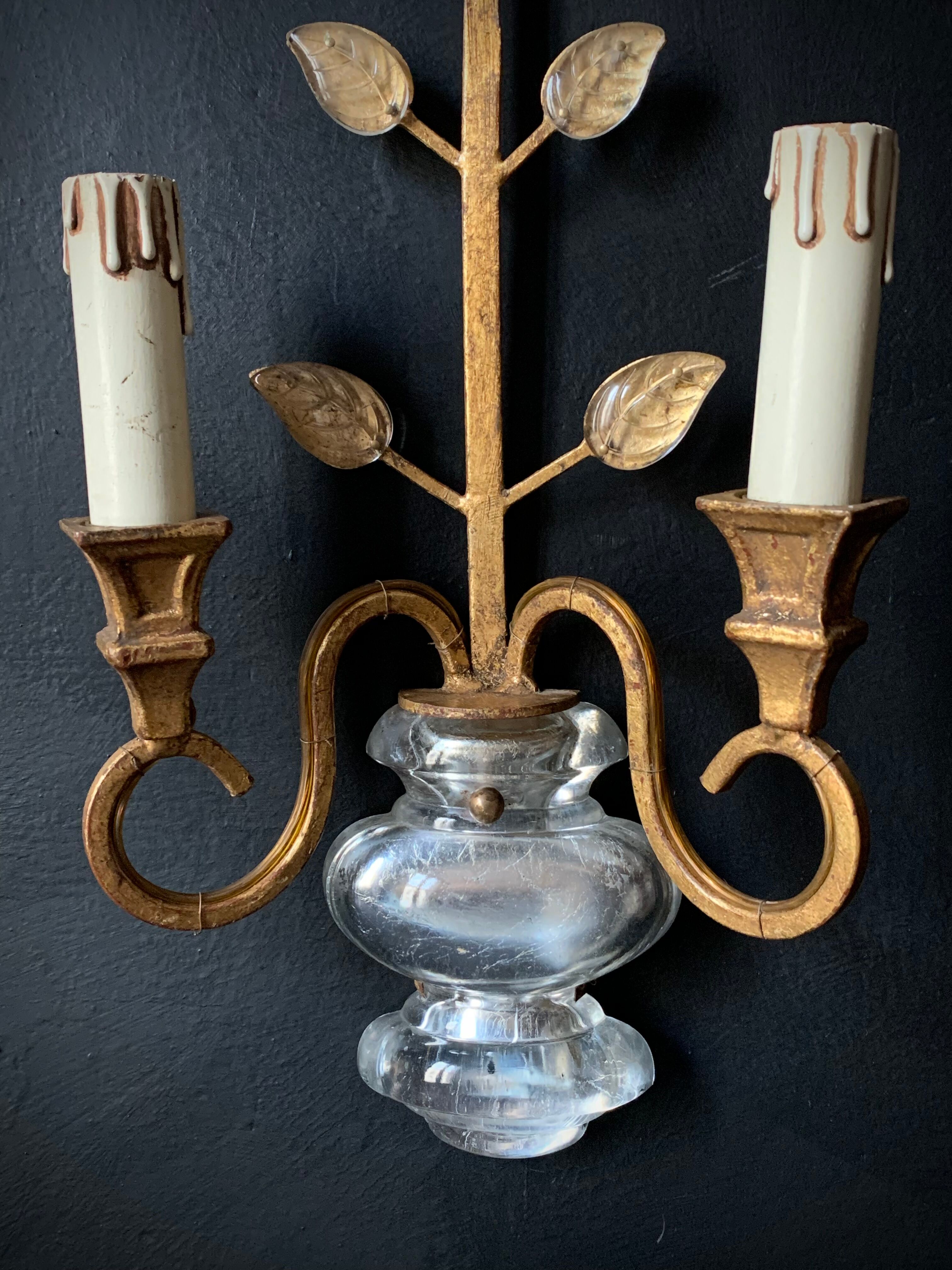 Paire d’appliques Maison Bagues