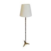 Lamp lamppost Golden Tripod way modernist bamboo
