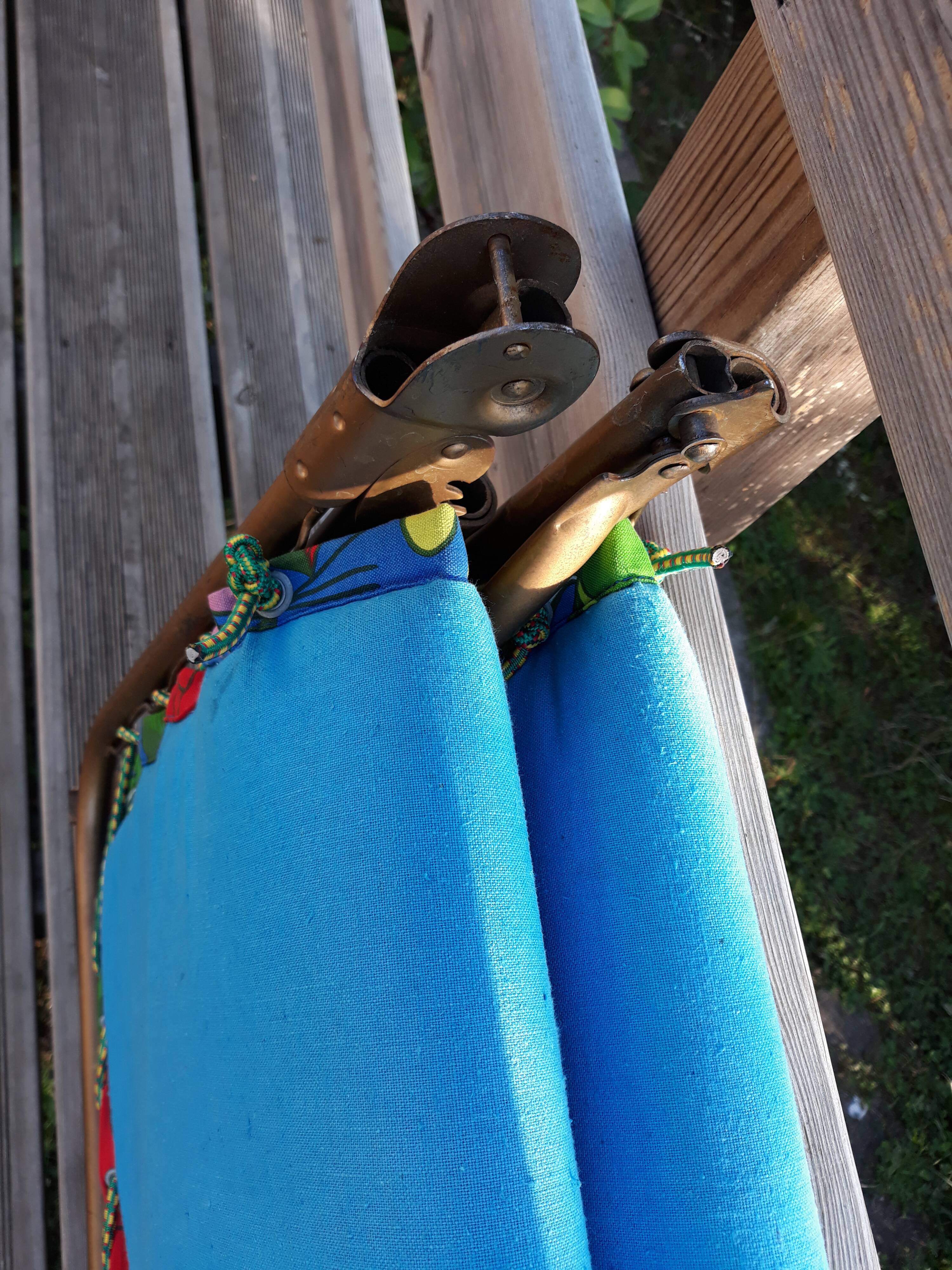 Sunbathing deckchair camp bed La Hutte