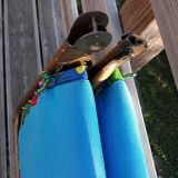 Sunbathing deckchair camp bed La Hutte