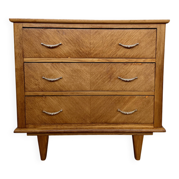Commode vintage poignée diamants
