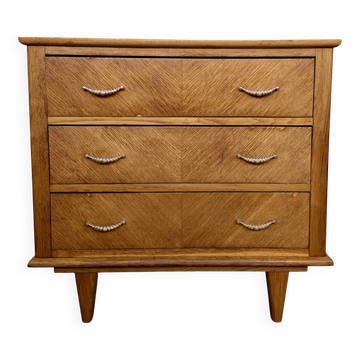 Commode vintage poignée diamants