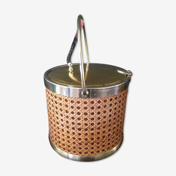 Wicker bucket ice 1970