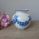 Vase boule signé Sia "Blue Garland"