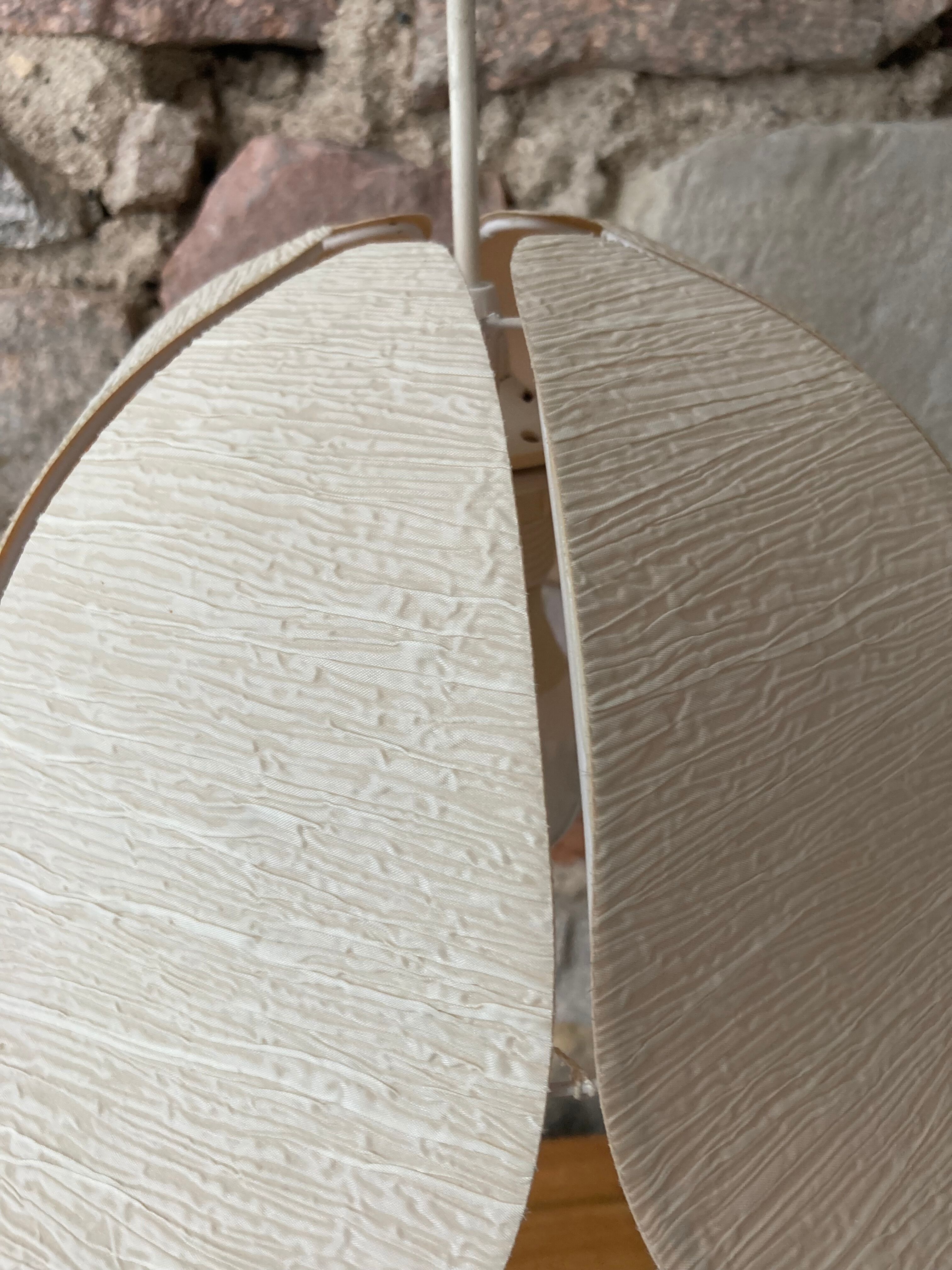 Suspension fleur vintage 6 pétales