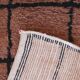 Contemporary Brown Rug - 256 x 216 cm