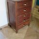 Art Deco Chest of Drawers - 5 drawers - 1950s - Carved wood - Pattern