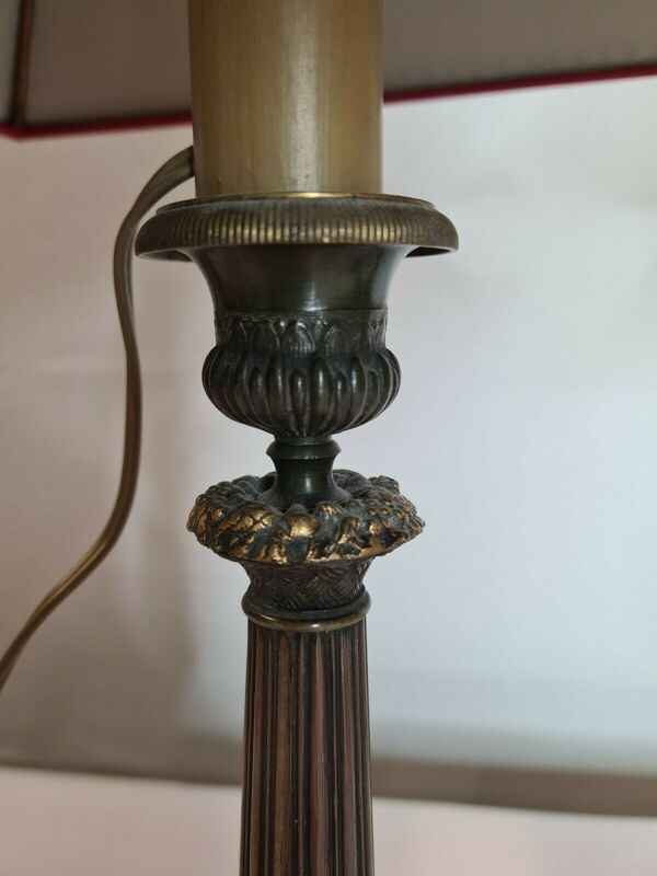 Lampes de table de style empire en bronze