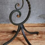 Wrought iron plant harness 50s