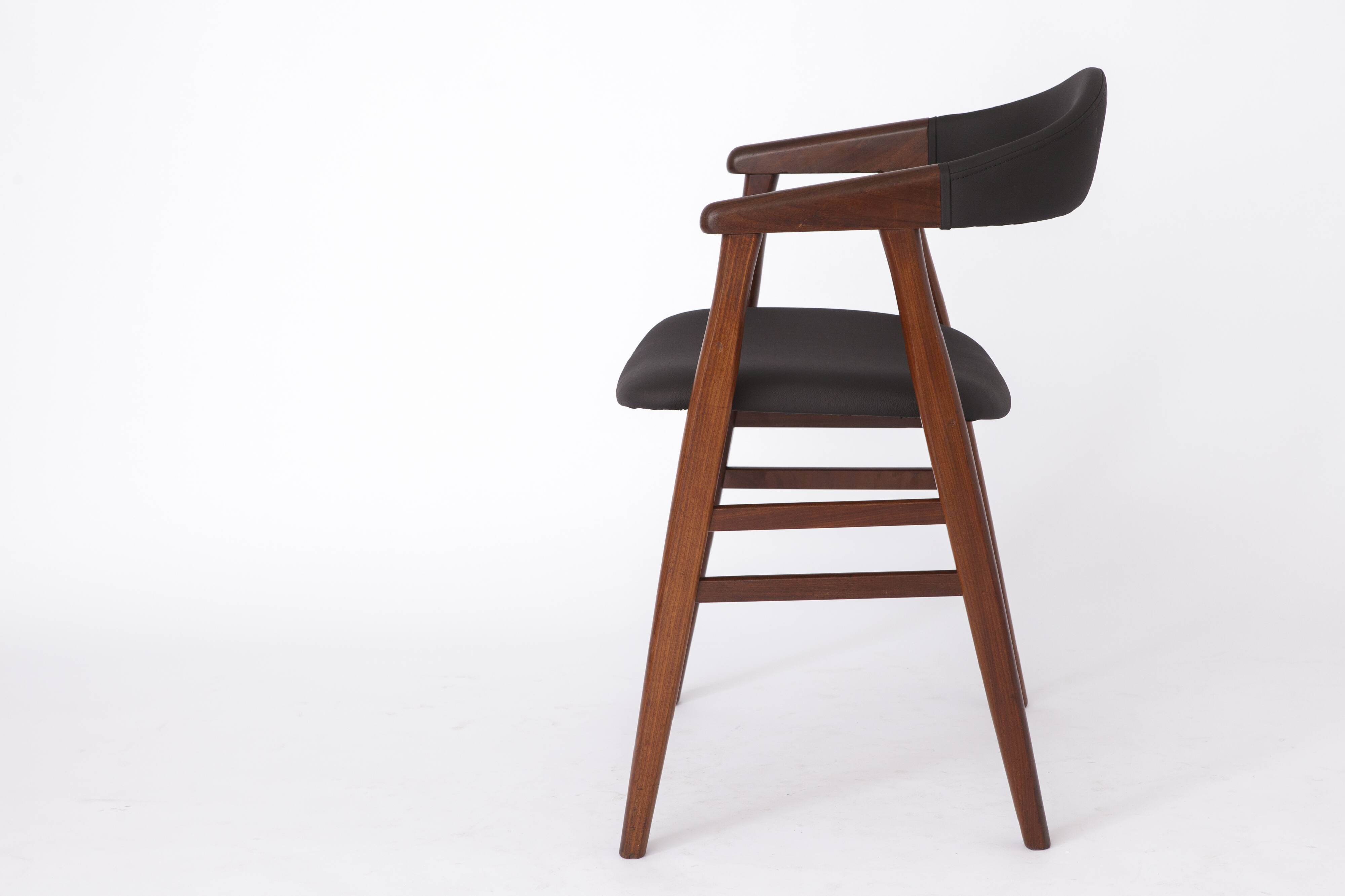 Pair Vintage Armchairs Danish 1960s-1970s