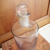 Old glass cap bottle