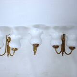 Mid Century wall lamp set, 1960s.