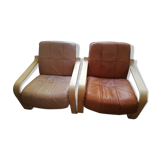 Pair of Scandinavian armchairs