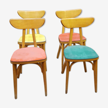Set of 4 vintage chairs 50/60