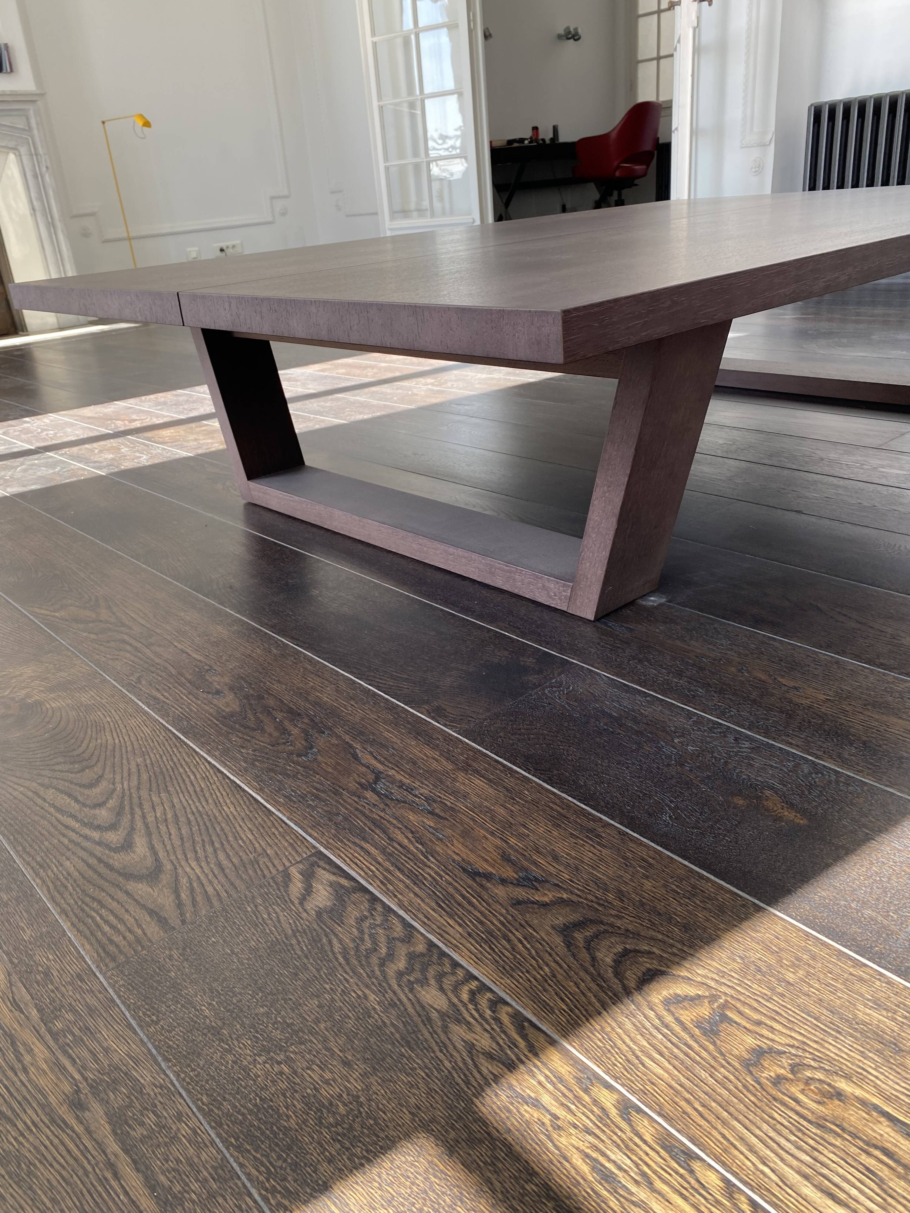 Design wooden coffee table