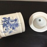 Pot with porcelain lid of the Lys Royal Limoges