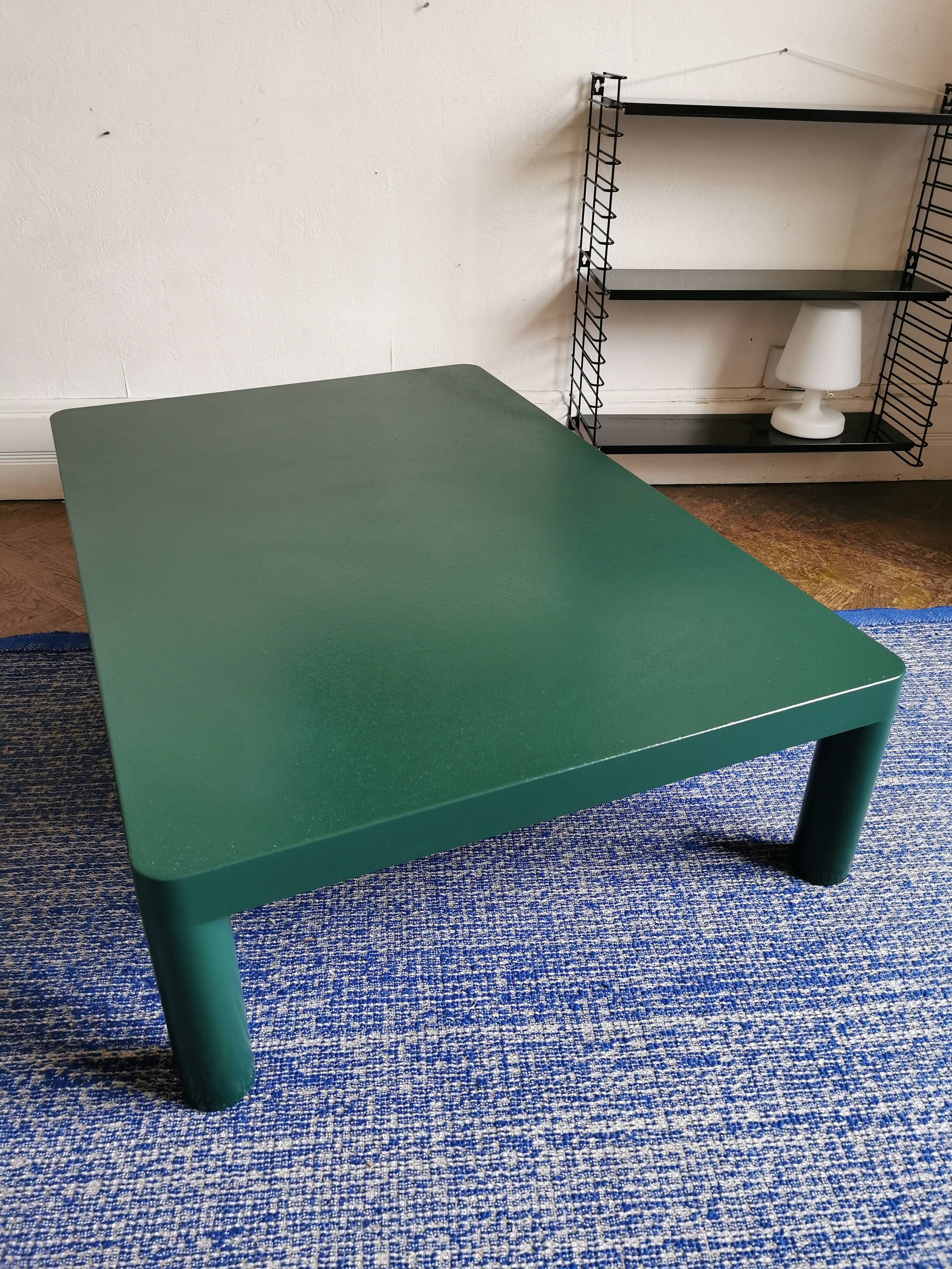 Large vintage kartell coffee table