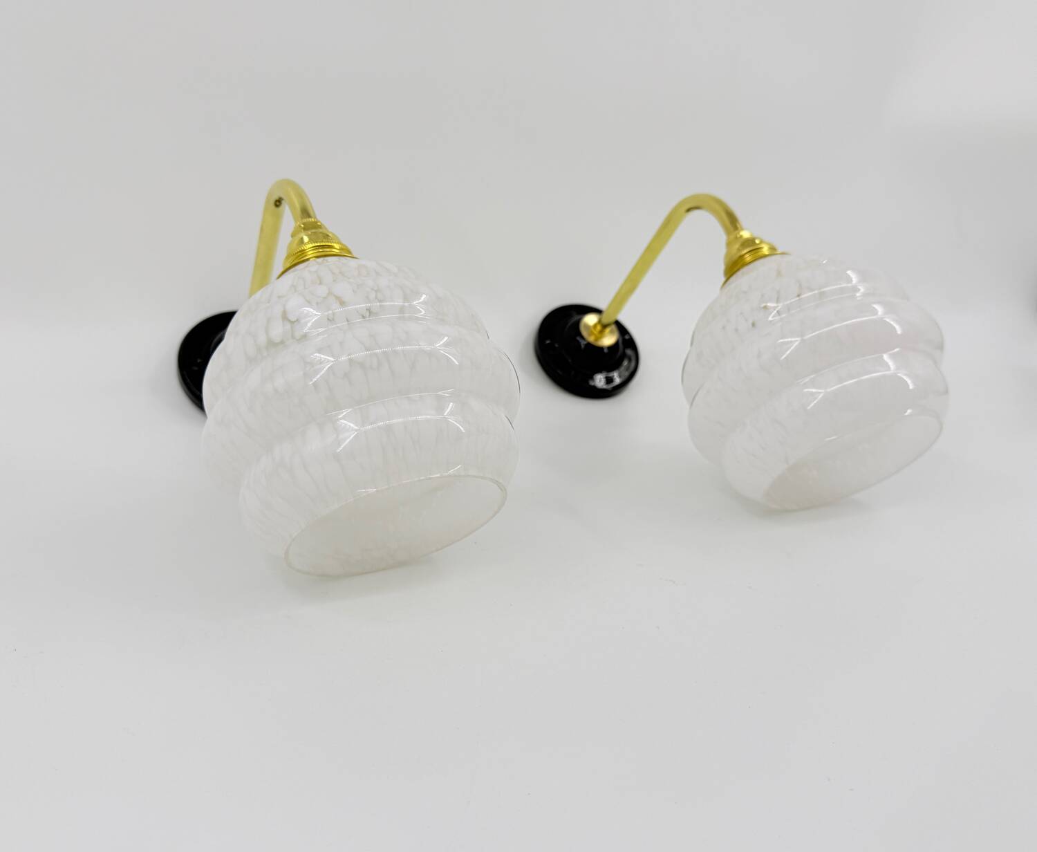 Swan neck wall lights