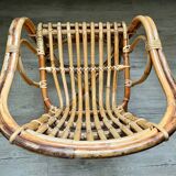 Child's rattan armchair
