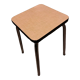 Pale yellow formica stool