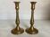 Pair of brass candlesticks