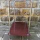 Steel and formica dessert table