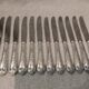 12 silver-plated table knives by silversmith Florinet Frionnet