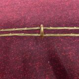 Gilded bronze coffee table palm tree décor