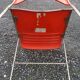 3 iron and plastic chairs