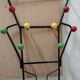 Cloakroom or wall coat rack - 50s/60s