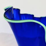 Murano glass handkerchief vase 32 cm