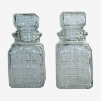 Glass jar set