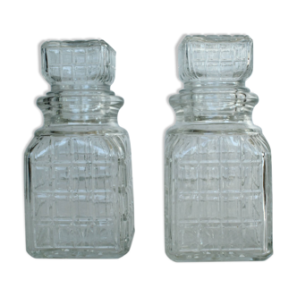 Glass jar set